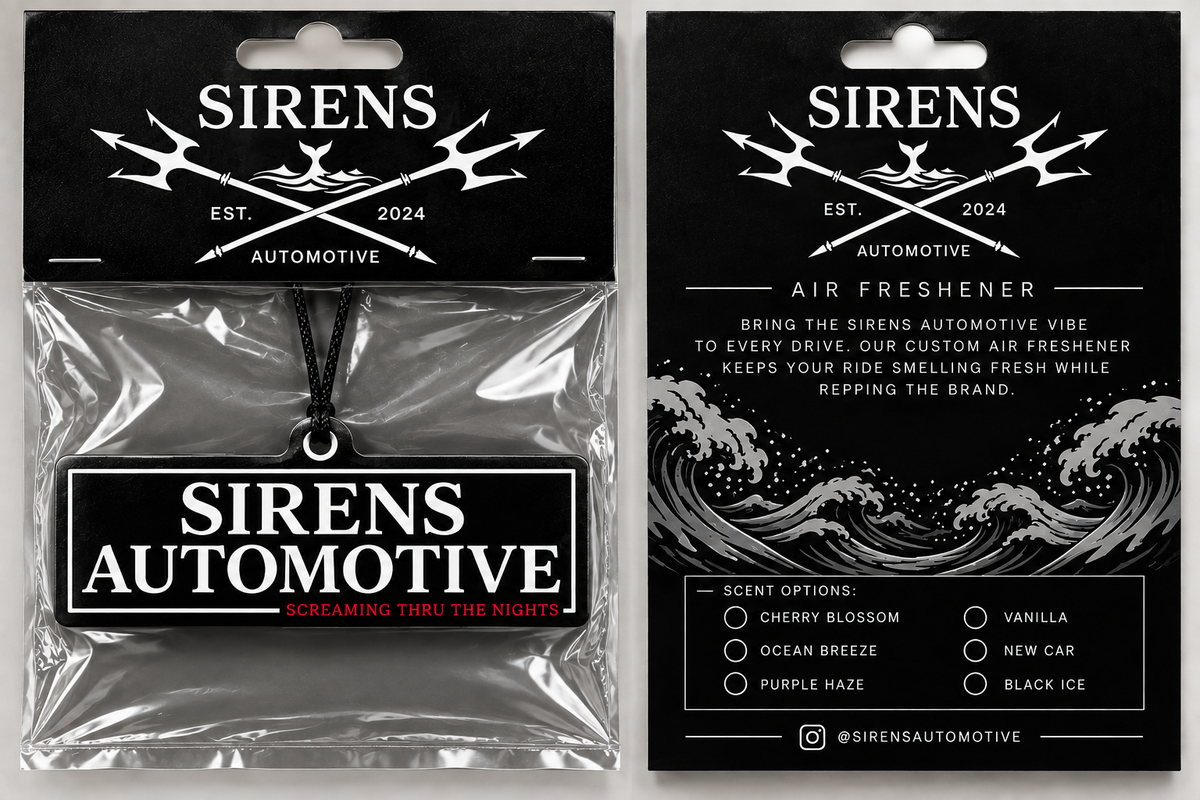 Sirens Automotive Air Freshener